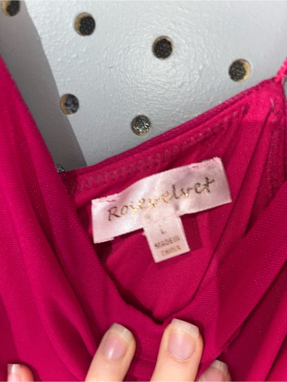 Fuschia Bodycon Ruched Dress - Picture 2 of 7
